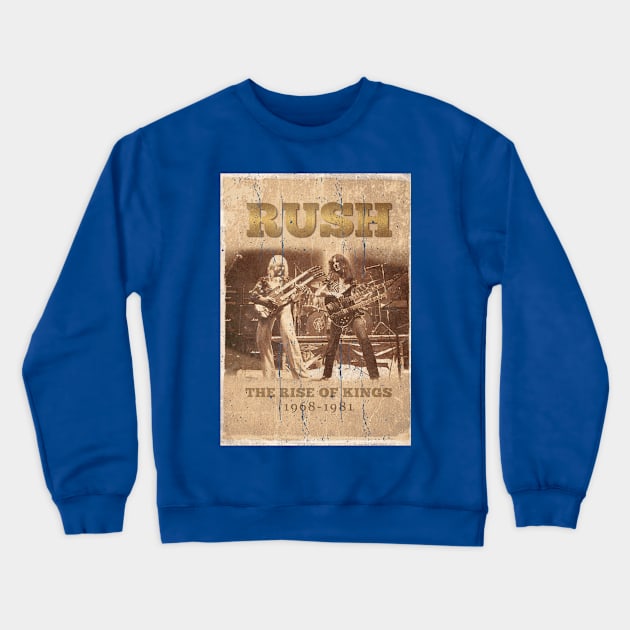 MUSIK CLASIK ROCK RUSH Crewneck Sweatshirt by ibuksari81